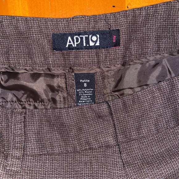 y2k vintage fashion trousers high waisted slacks brown formal indie dress pants - Picture 13 of 13